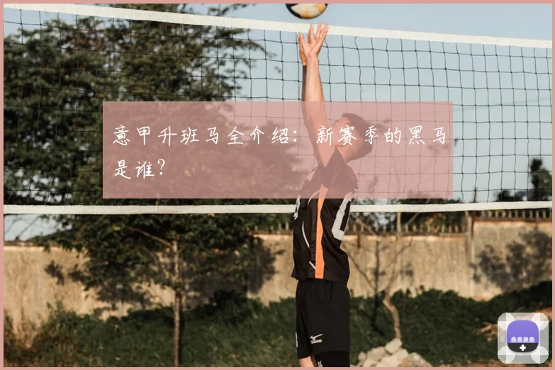 意甲升班马全介绍：新赛季的黑马是谁？